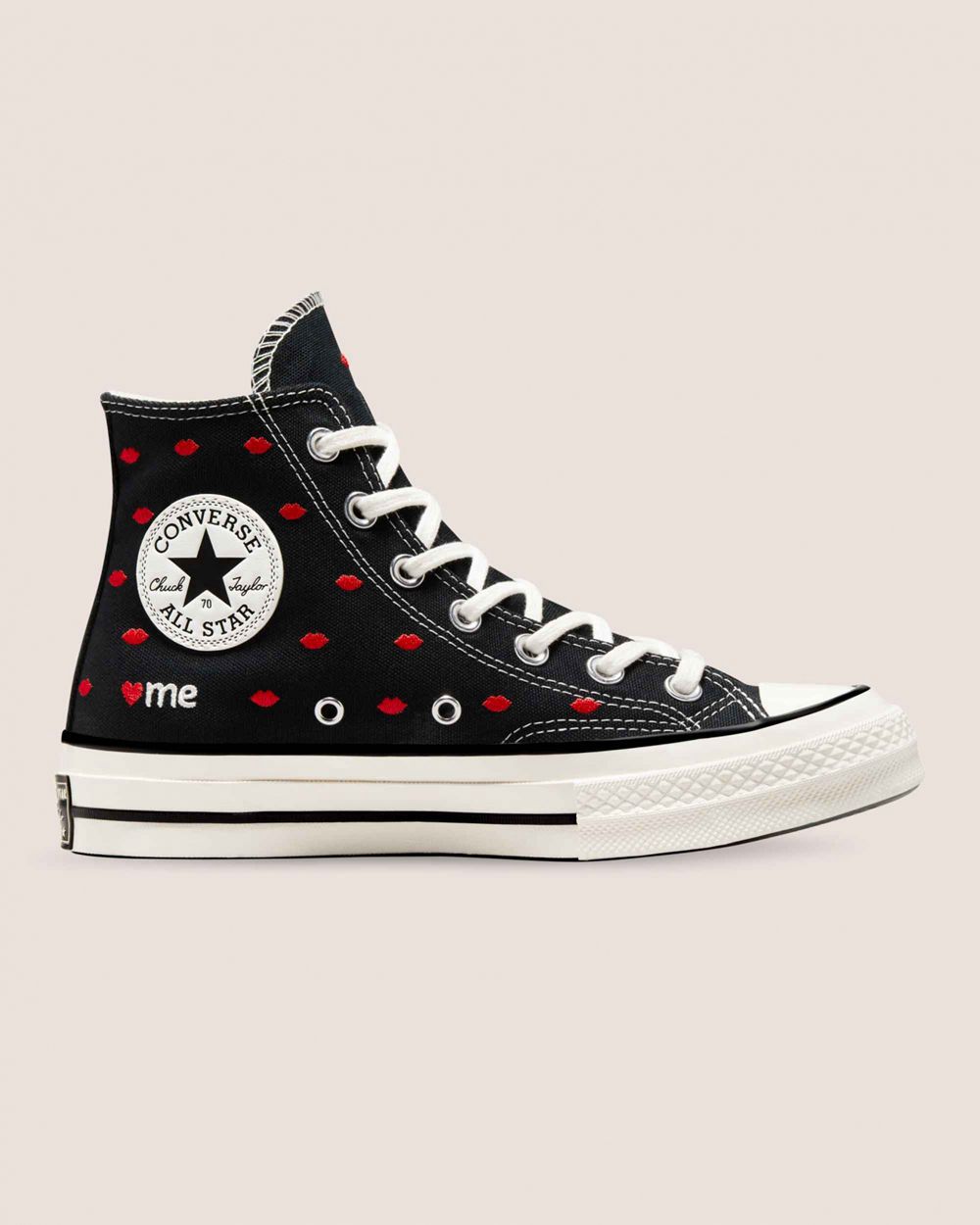 Converse Chuck 70 Crafted With Love Høye Sko Herre Svarte | 5342JUNHW