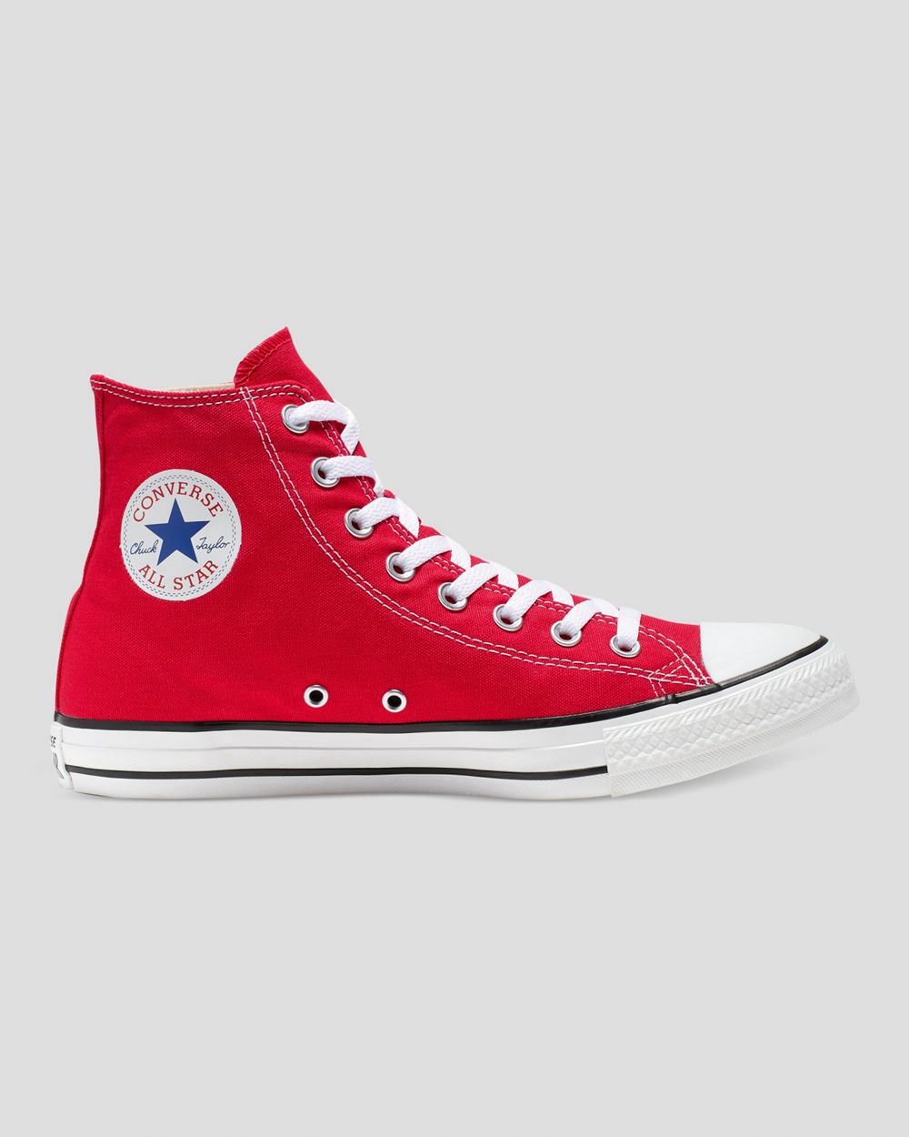 Converse Chuck Taylor All Star Classic Colour Høye Sko Dame Rød | 8573ICSGR