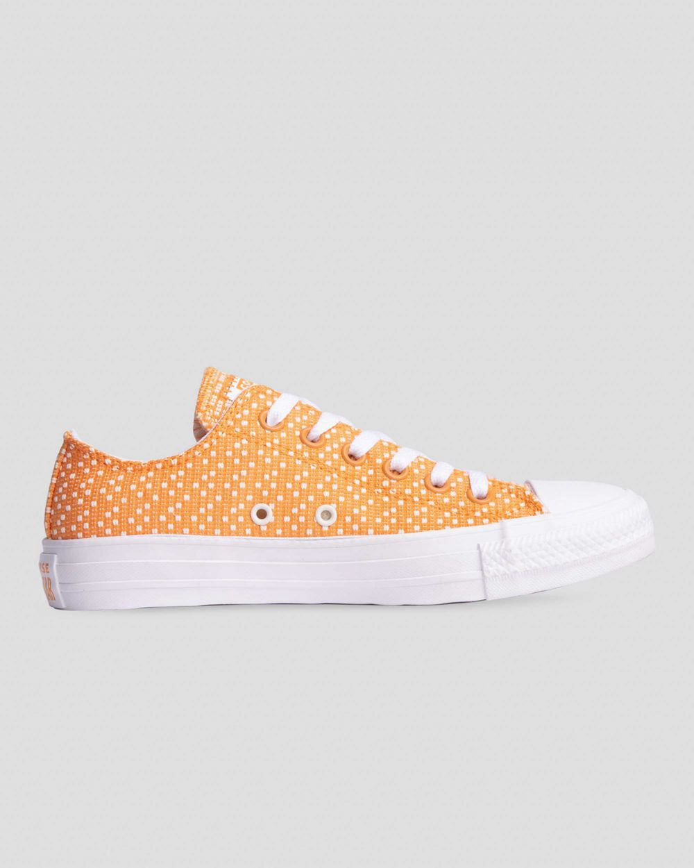 Converse Chuck Taylor All Star Reversed Stitched Lave Sko Dame Oransje | 0243FWGUD