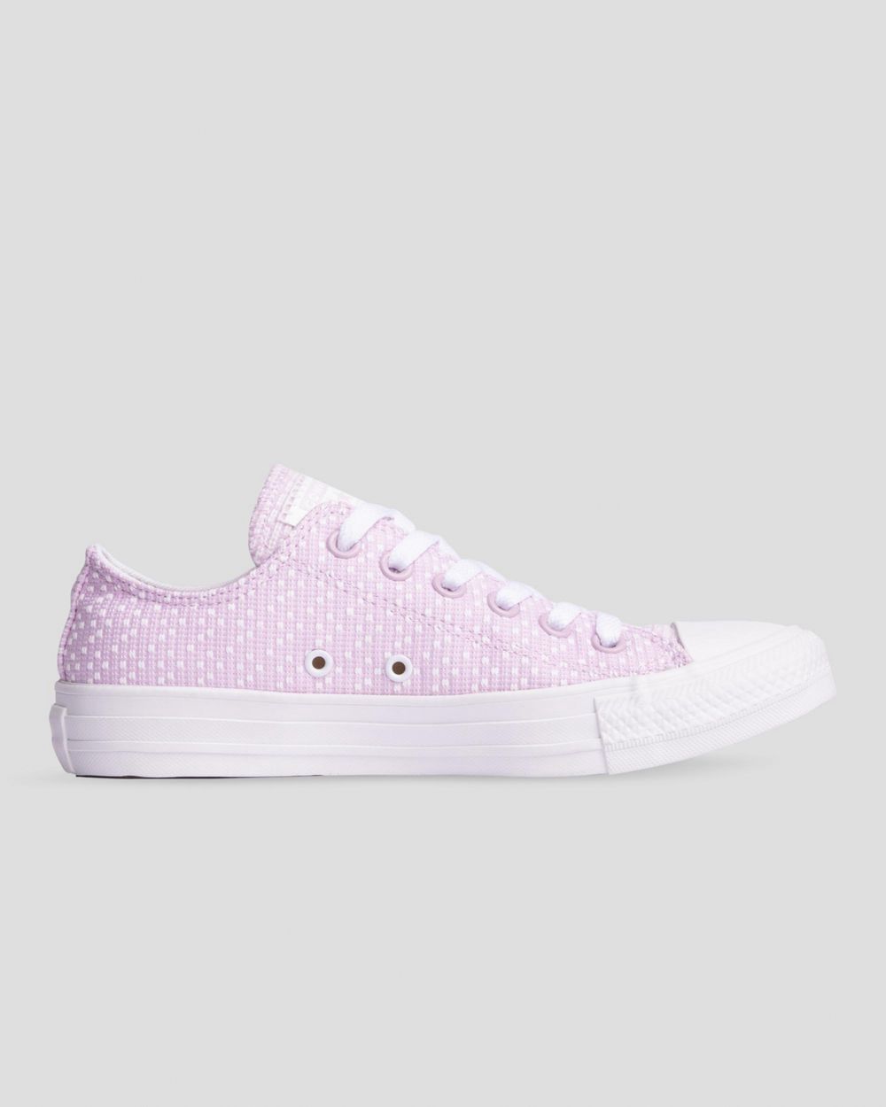 Converse Chuck Taylor All Star Reversed Stitched Lave Sko Dame Rosa | 4589CGALK