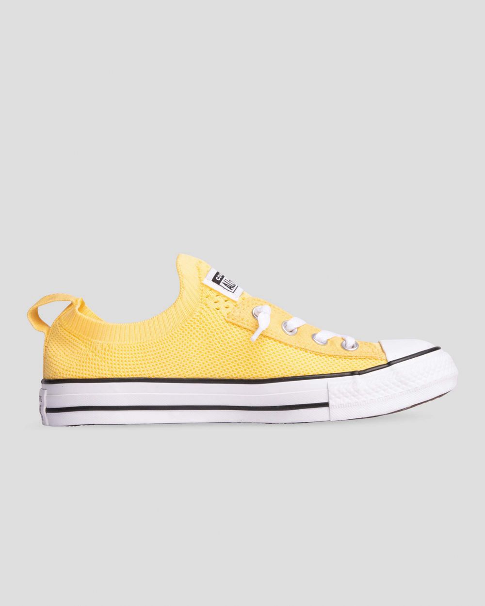 Converse Chuck Taylor All Star Shoreline Knit Slip On Sko Dame Gul | 1082GOFEC