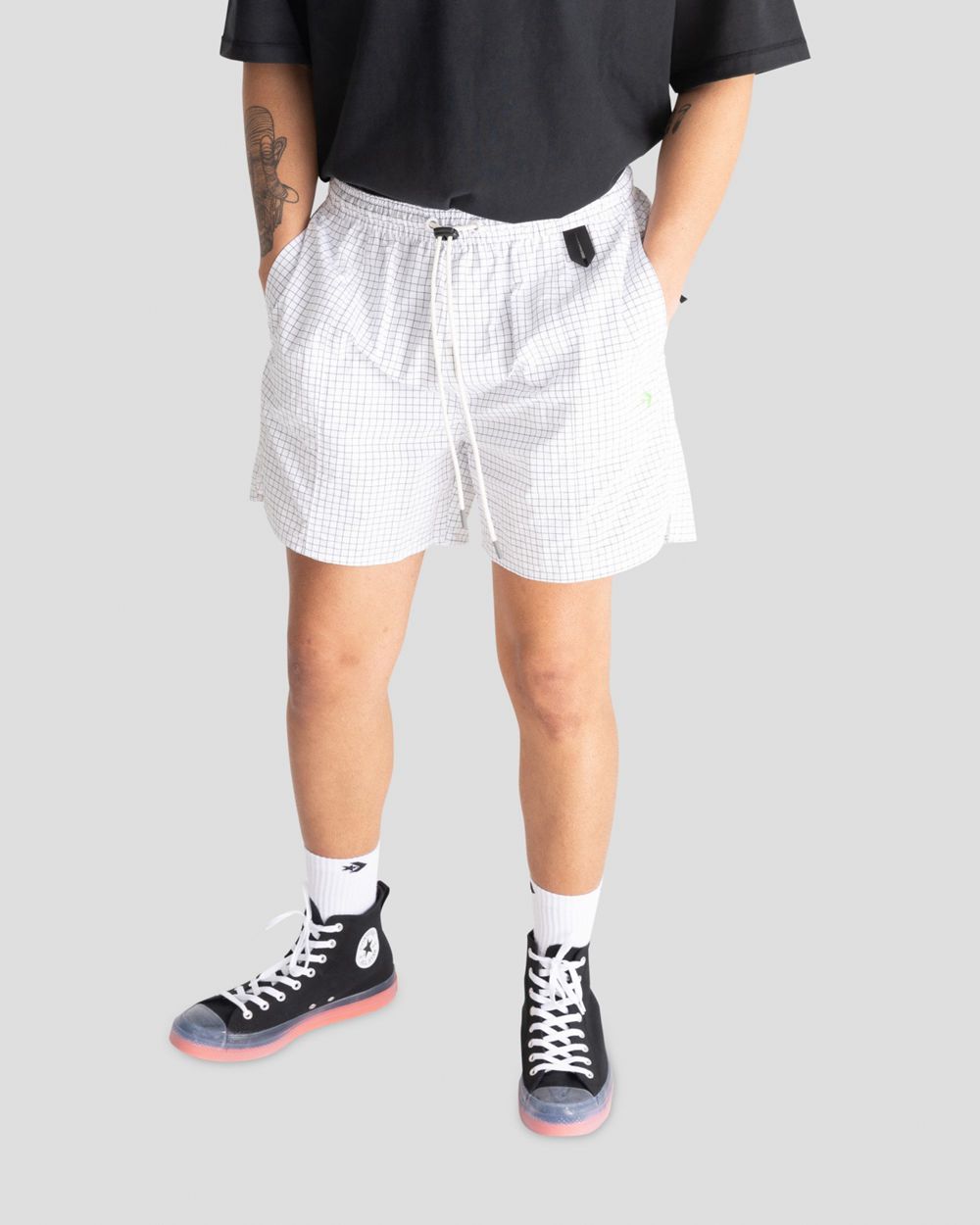 Converse Court Ready Shorts Herre Hvite | 1625QJIFA