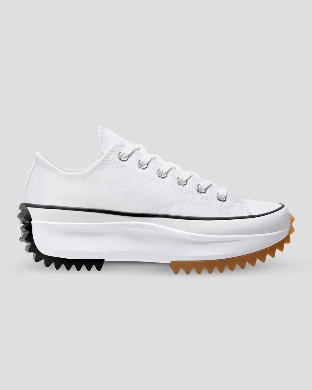 Converse Run Star Hike Canvas Lave Sko Herre Hvite | 7396YUONE