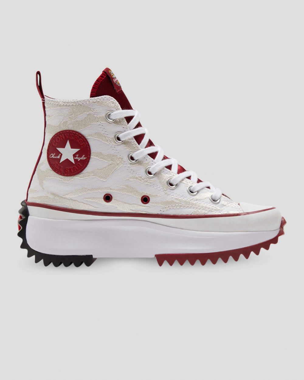 Converse Run Star Hike Cny Høye Sko Dame Hvite | 7128BAPXH