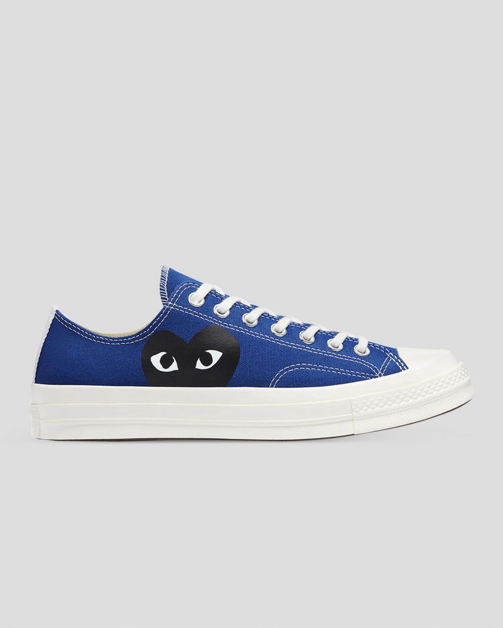 Converse X Comme Des Garçons Chuck 70 Play Lave Sko Herre Blå | 6427UARVE