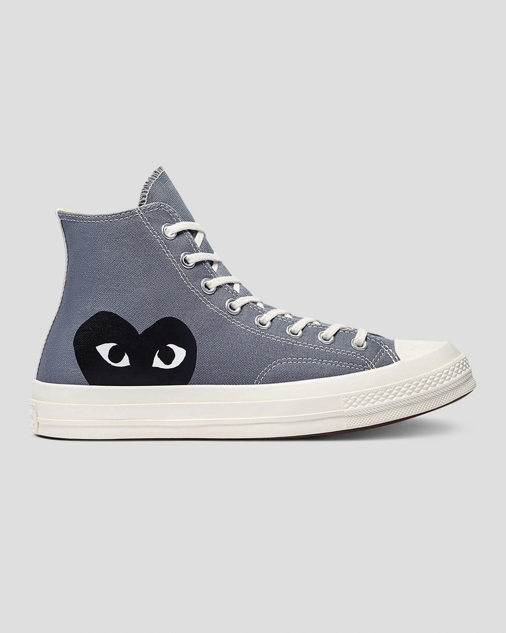 Converse X Comme Des Garçons Chuck 70 Play Høye Sko Dame Grå | 8235SRWPF