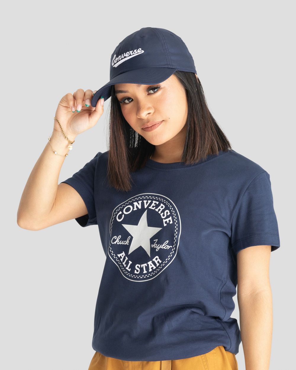 Converse Baseball Stil Hatt Dame Marineblå | 6275XQESR