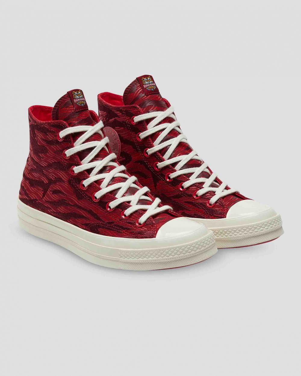 Converse Chuck 70 Cny Høye Sko Herre Rød | 9612PKRAD