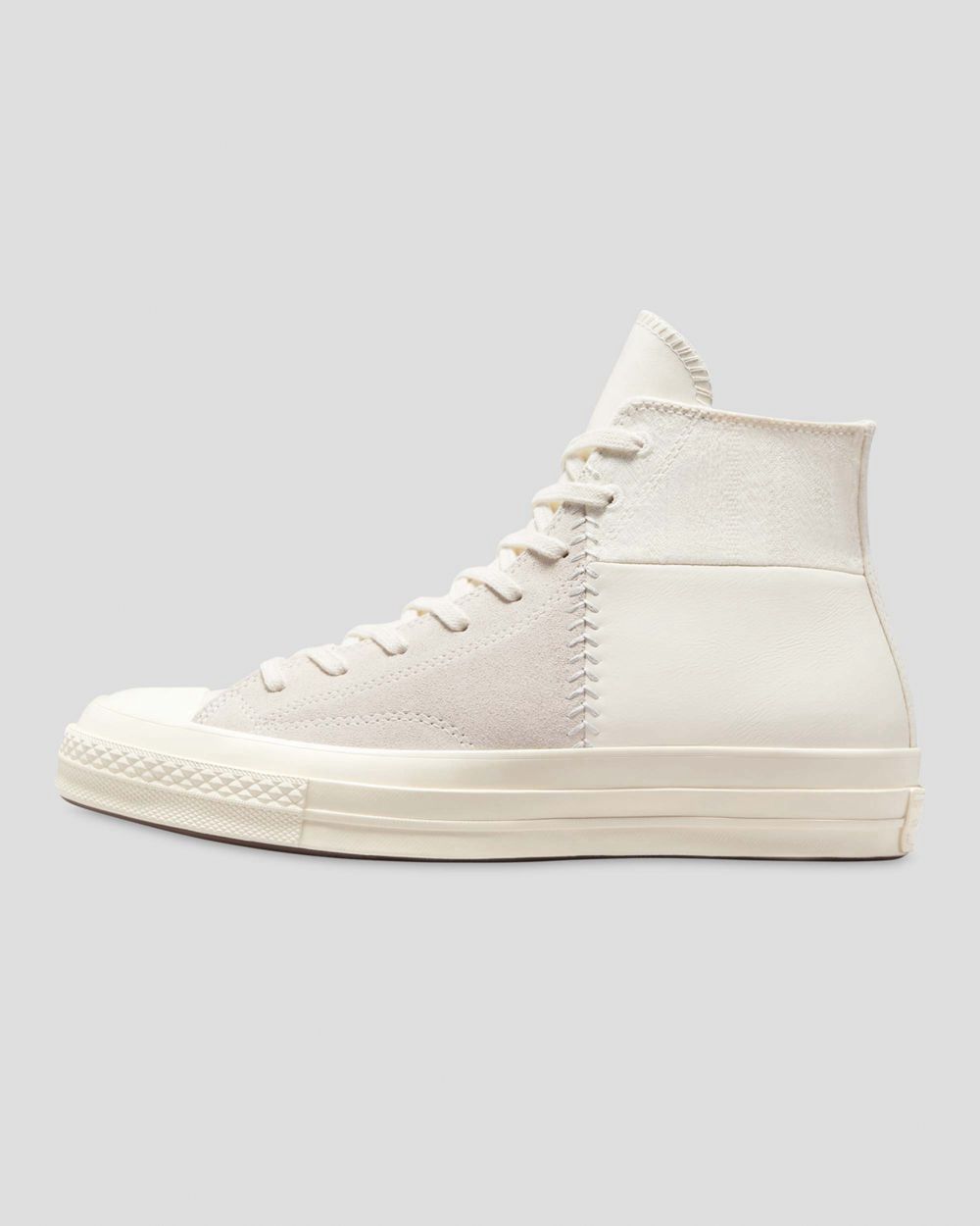 Converse Chuck 70 Crafted Split Construction Høye Sko Dame Hvite | 4573PDWBZ