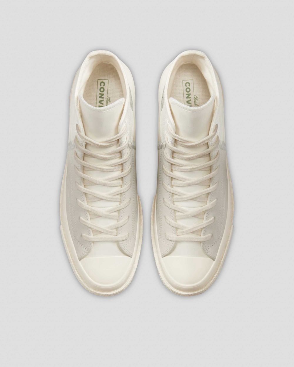 Converse Chuck 70 Crafted Split Construction Høye Sko Dame Hvite | 4573PDWBZ