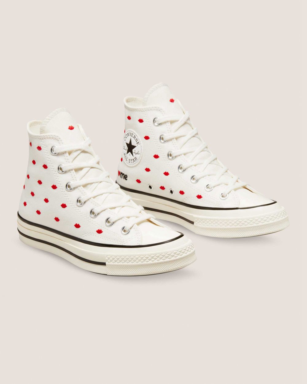 Converse Chuck 70 Crafted With Love Høye Sko Herre Hvite | 1823GCLYS