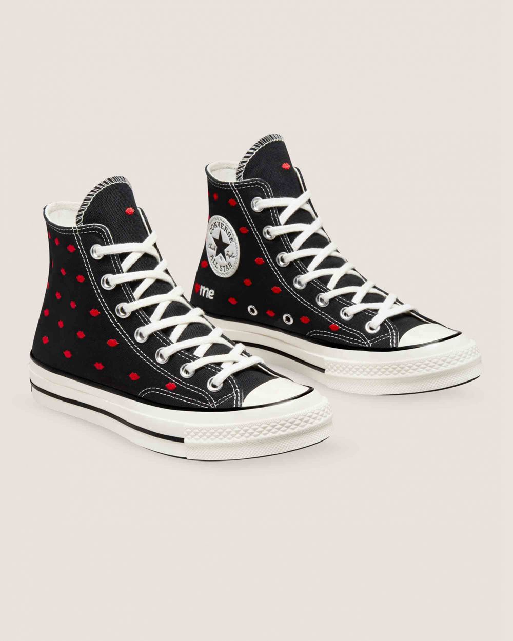 Converse Chuck 70 Crafted With Love Høye Sko Herre Svarte | 5342JUNHW