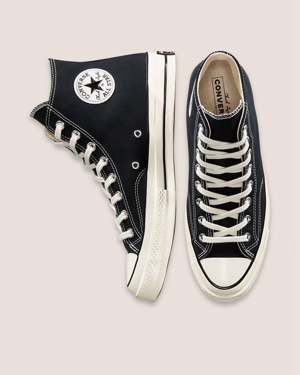 Converse Chuck 70 Høye Sko Dame Svarte | 6821IBNXR