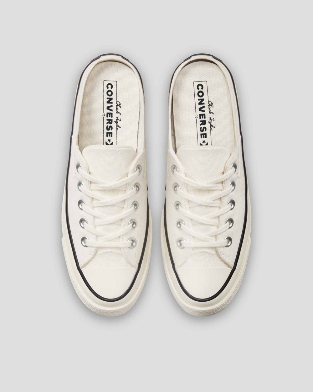 Converse Chuck 70 Mule Slip On Sko Herre Hvite | 6075EFUGK