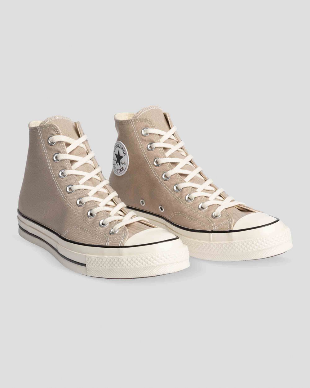 Converse Chuck 70 Recycled Canvas Seasonal Colour Høye Sko Dame Beige | 2613IFHOT