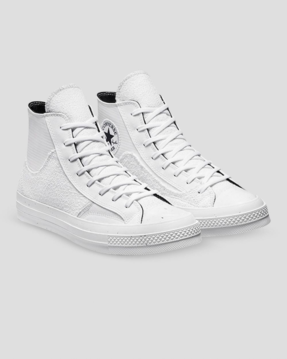 Converse Chuck 70 Renew Remix Mono Høye Sko Herre Hvite | 5460EACBV