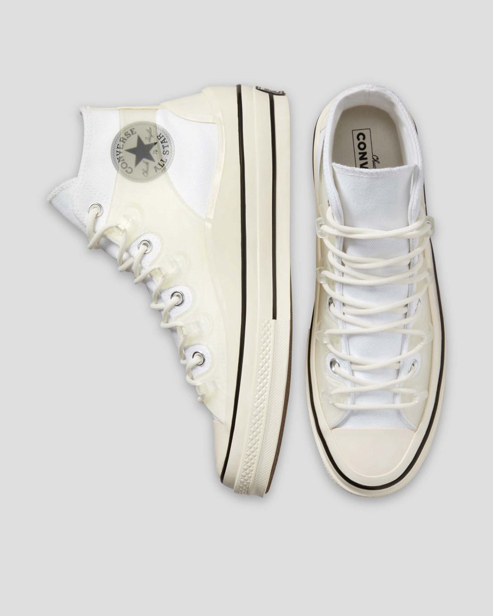 Converse Chuck 70 Utility Hybrid Fusion Høye Sko Herre Hvite | 0361SJWCV