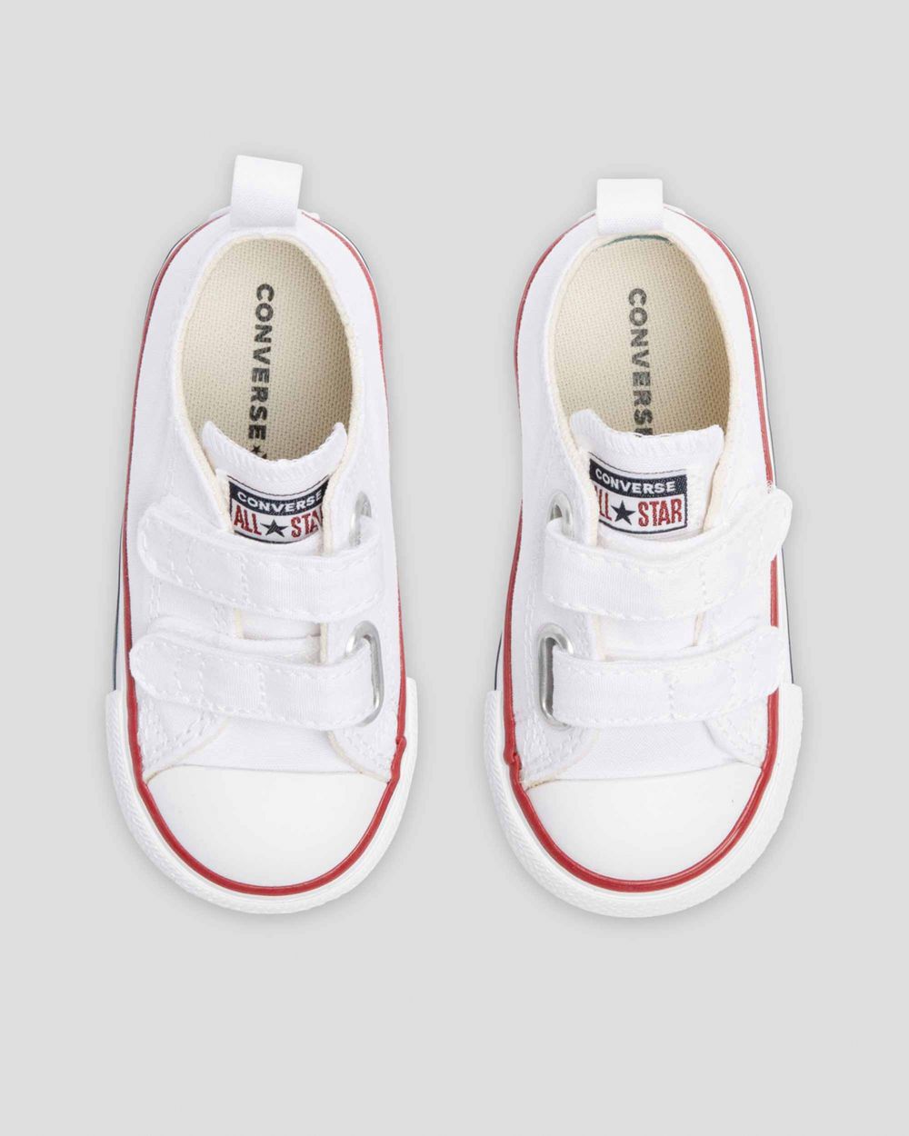 Converse Chuck Taylor All Star 2v Toddler Lave Sko Barn Hvite | 2308QWHDZ