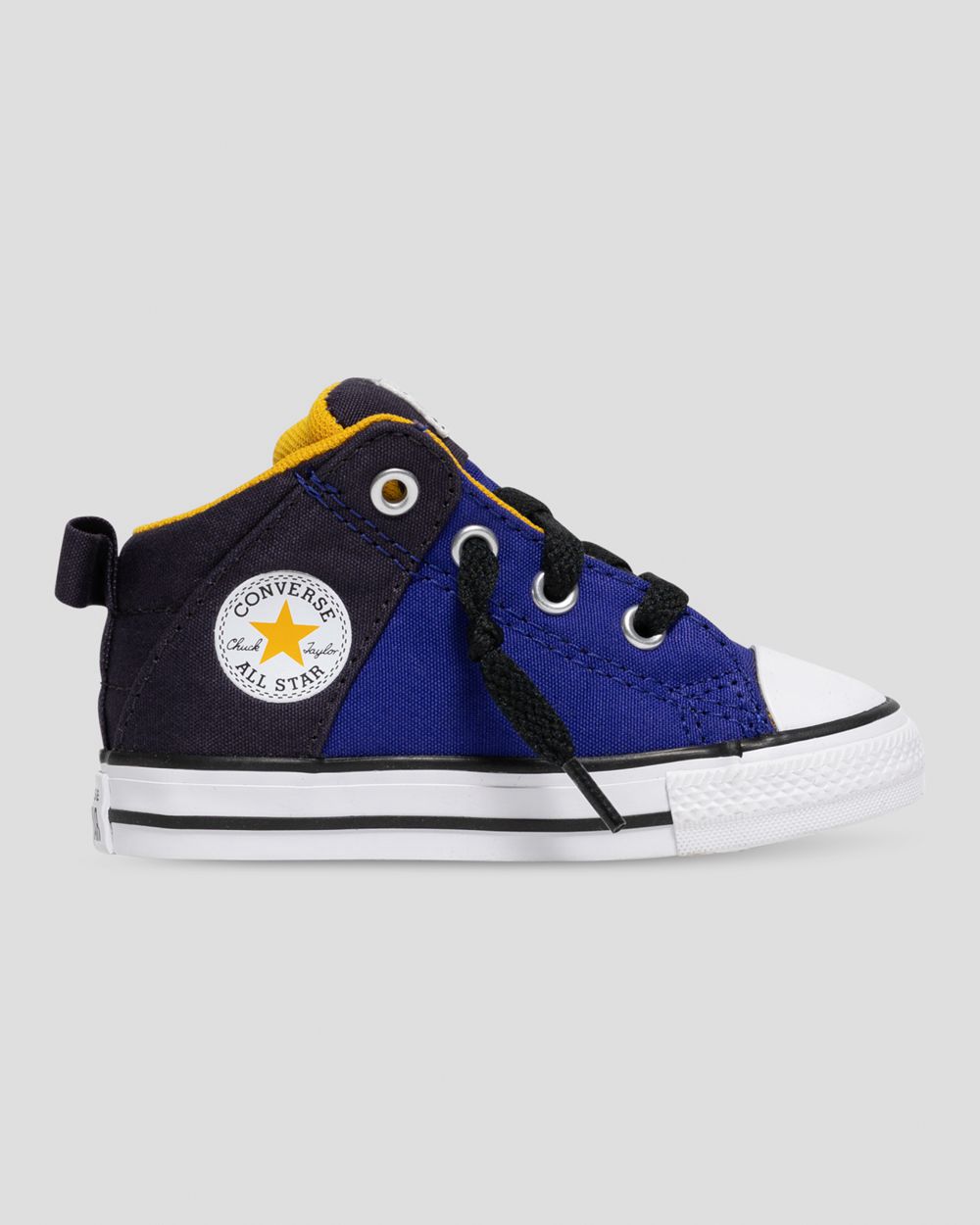 Converse Chuck Taylor All Star Axel Varsity Toddler Midtsko Barn Blå | 3624REQKW