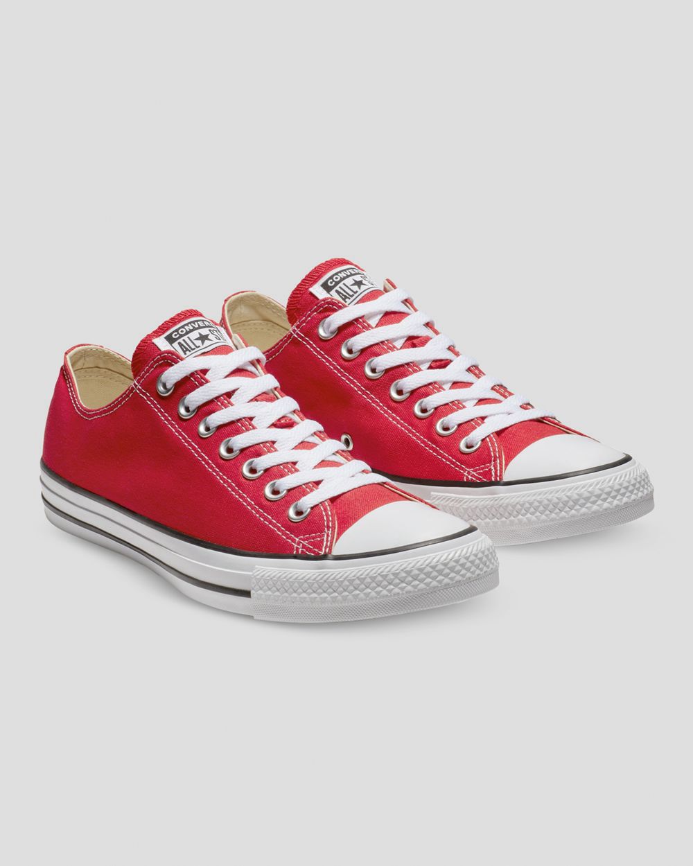 Converse Chuck Taylor All Star Classic Colour Lave Sko Dame Rød | 1582PJXMH