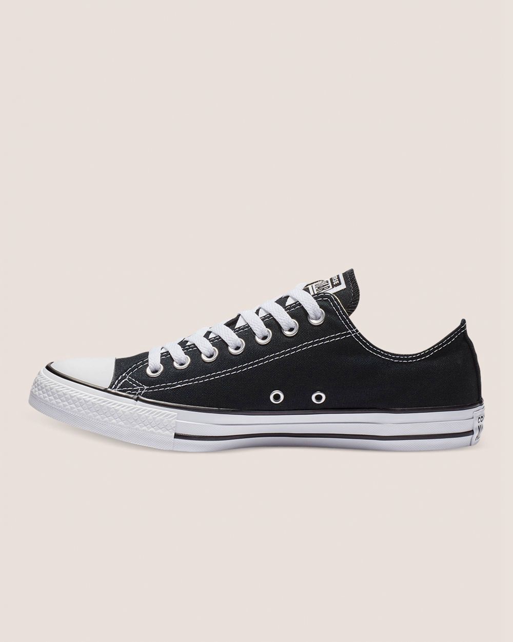 Converse Chuck Taylor All Star Classic Colour Lave Sko Herre Svarte Hvite | 2837VPXQR