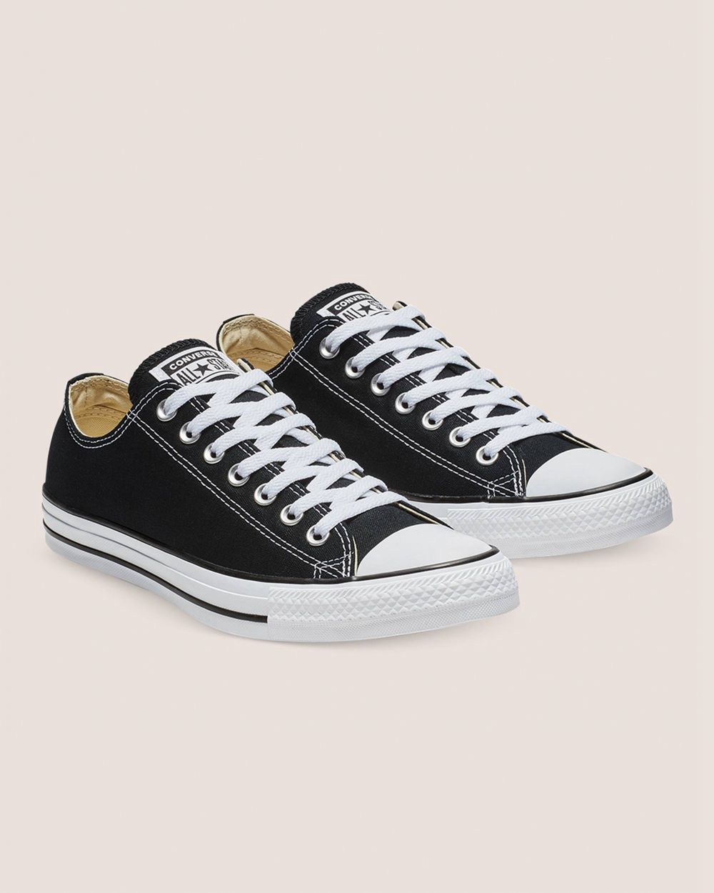 Converse Chuck Taylor All Star Classic Colour Lave Sko Herre Svarte Hvite | 2837VPXQR