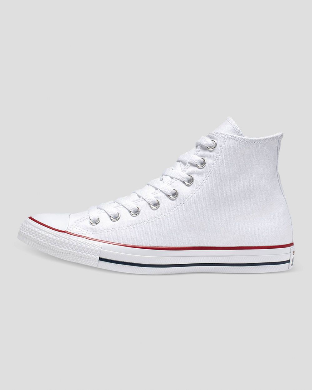 Converse Chuck Taylor All Star Classic Colour Høye Sko Herre Hvite Rød | 7835TCEFQ