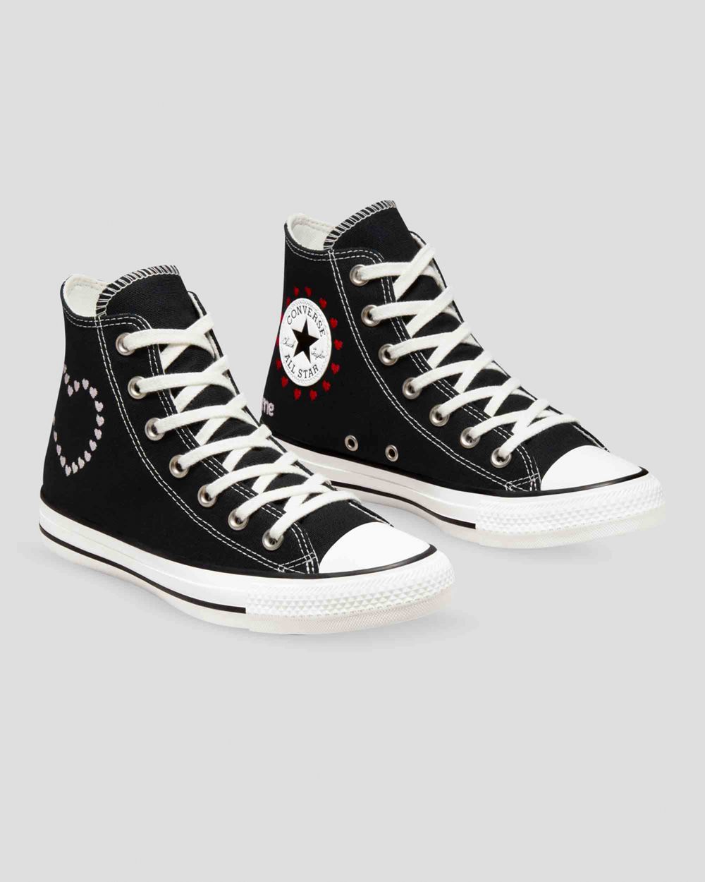 Converse Chuck Taylor All Star Crafted With Love Høye Sko Dame Svarte | 0578BCTHA