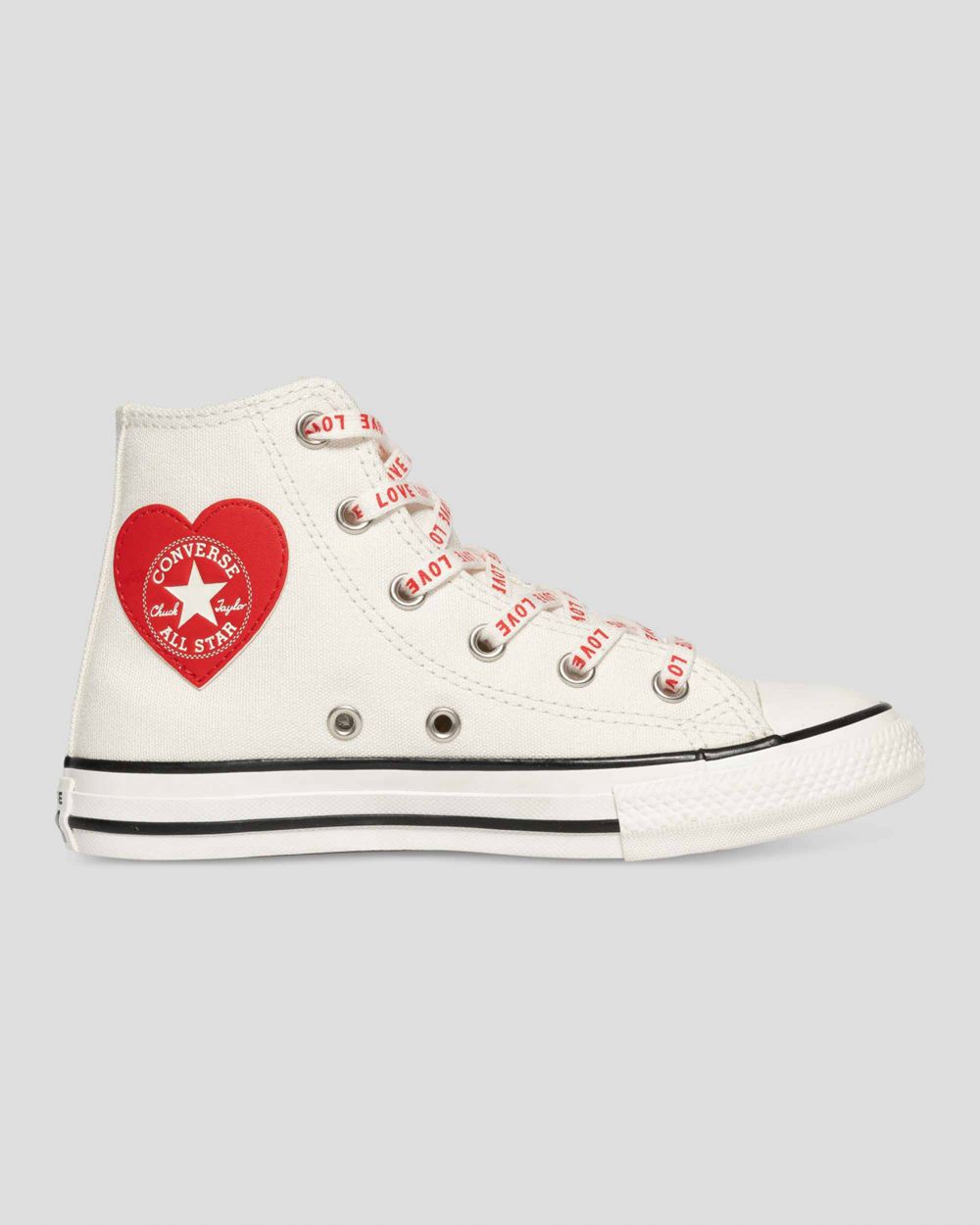 Converse Chuck Taylor All Star Crafted With Love Junior Høye Sko Barn Hvite | 9427GSIQF