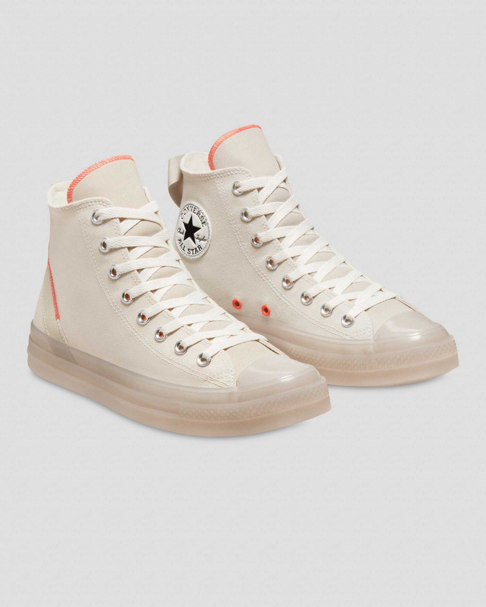 Converse Chuck Taylor All Star Cx Crafted Komfort Høye Sko Dame Beige | 3829YEHFO