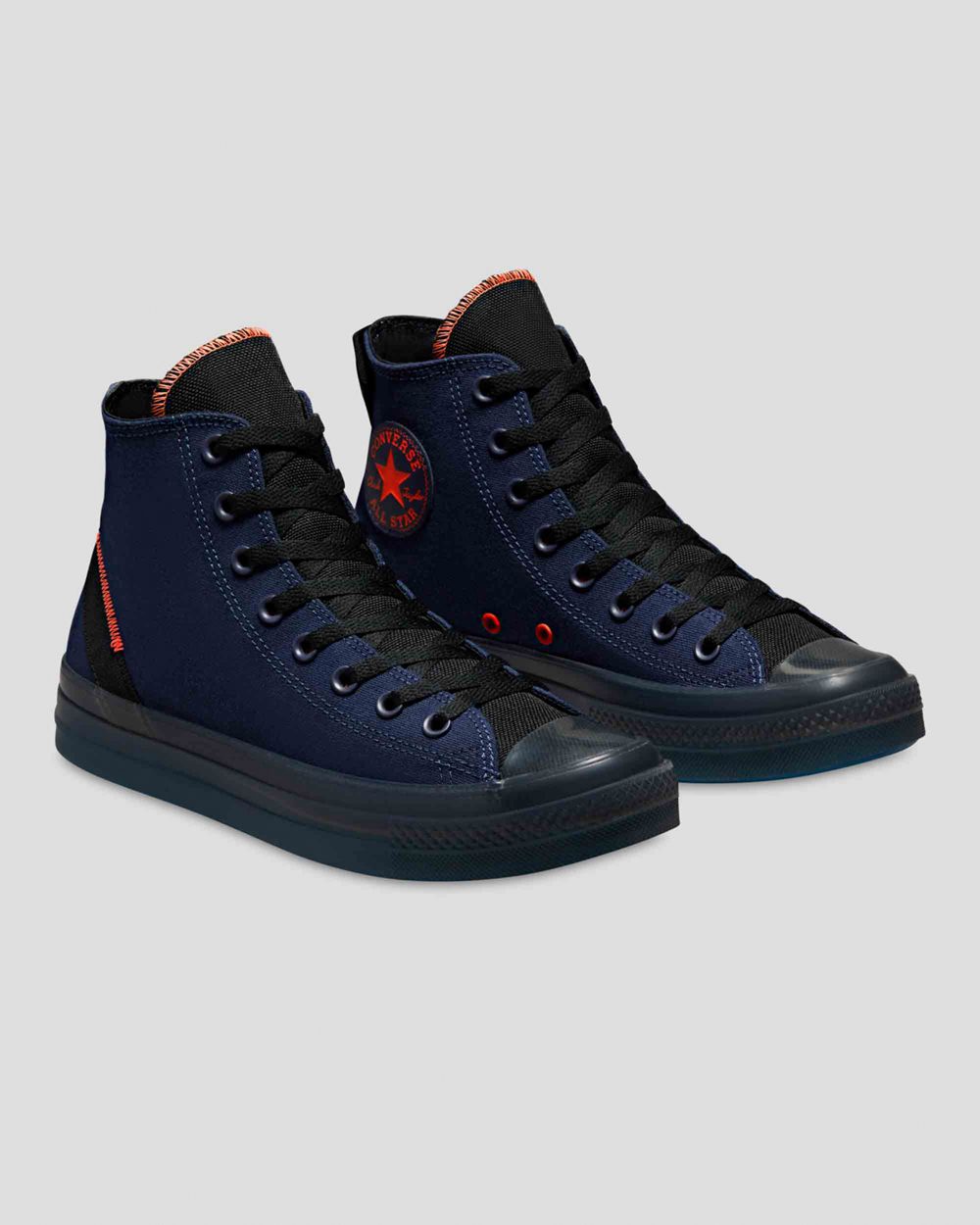 Converse Chuck Taylor All Star Cx Crafted Komfort Høye Sko Dame Marineblå | 4529JRTSO