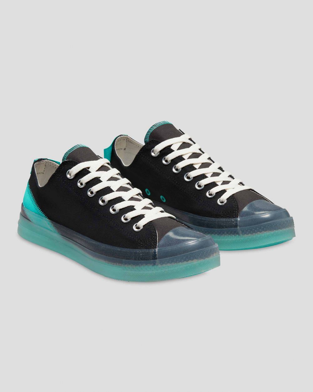 Converse Chuck Taylor All Star Cx Crafted Komfort Lave Sko Dame Svarte | 6583ZETDW