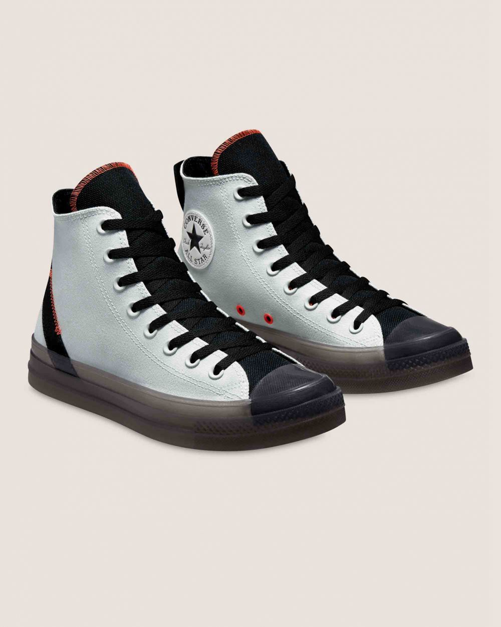 Converse Chuck Taylor All Star Cx Crafted Komfort Høye Sko Dame Sølv | 8967LKDTU