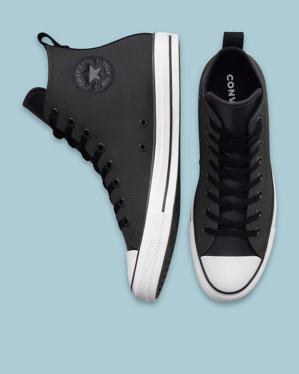 Converse Chuck Taylor All Star Engineered Optimism Høye Sko Dame Svarte | 8724EMURF