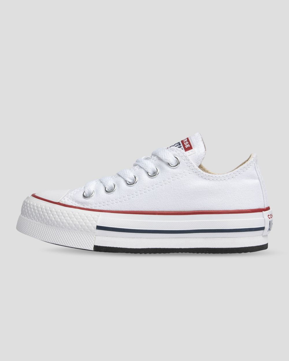 Converse Chuck Taylor All Star Eva Platform Junior Lave Sko Barn Hvite | 9206PKHWM