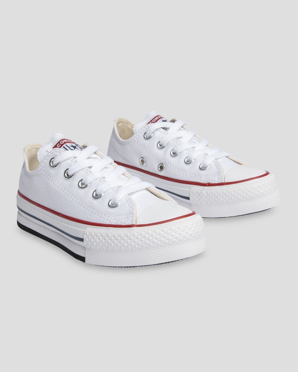 Converse Chuck Taylor All Star Eva Platform Junior Lave Sko Barn Hvite | 9206PKHWM