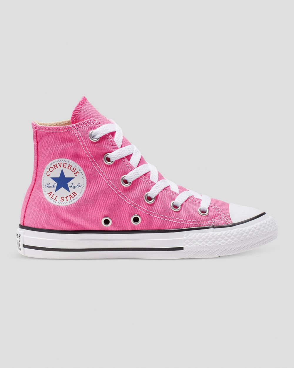 Converse Chuck Taylor All Star Junior Høye Sko Barn Rosa | 1627KCGMT