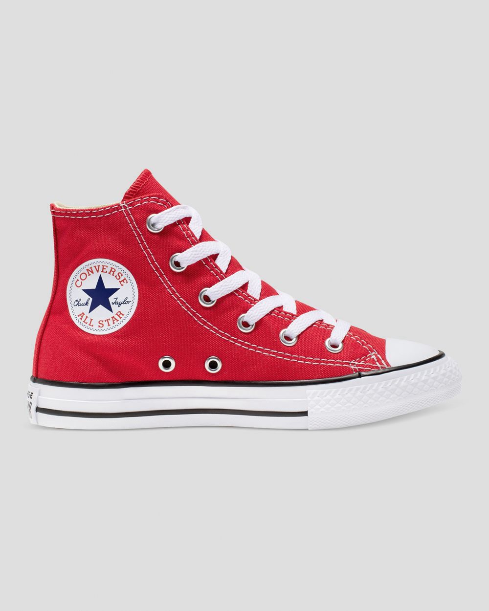 Converse Chuck Taylor All Star Junior Høye Sko Barn Rød | 1657EYRDP