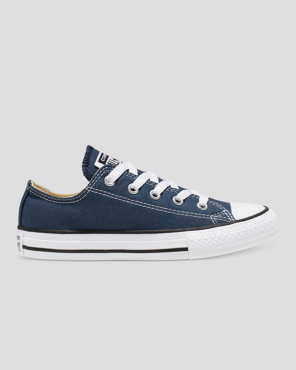 Converse Chuck Taylor All Star Junior Lave Sko Barn Marineblå | 8461GXNHK