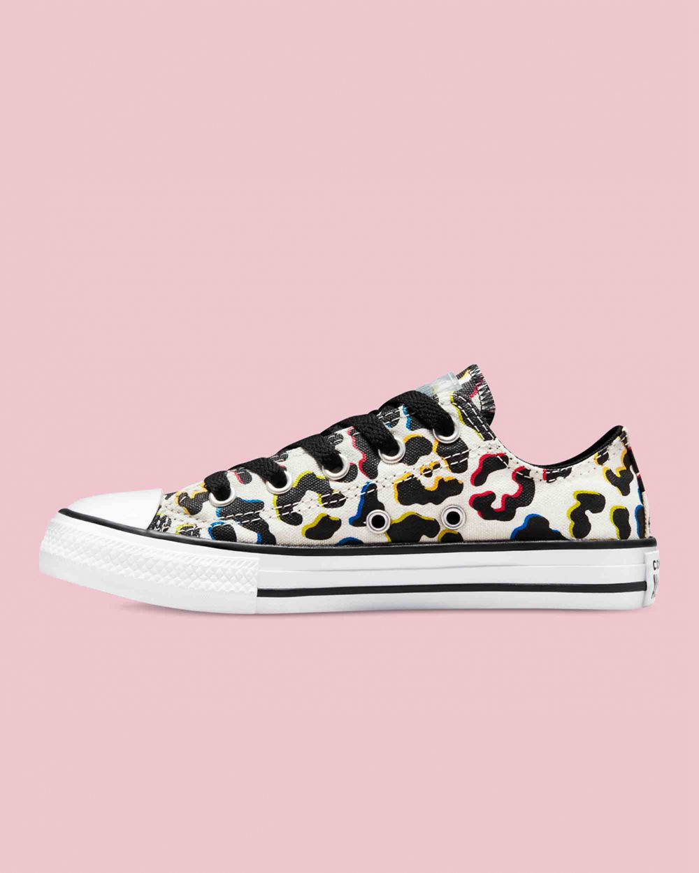 Converse Chuck Taylor All Star Leopard Print Junior Lave Sko Barn Multicolor | 5830MACUT