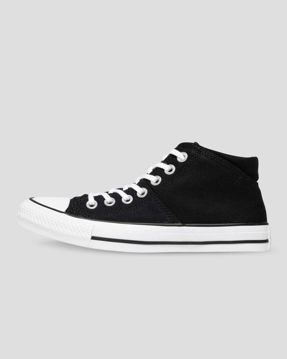 Converse Chuck Taylor All Star Madison True Faves Midtsko Dame Svarte | 1035XLUOB