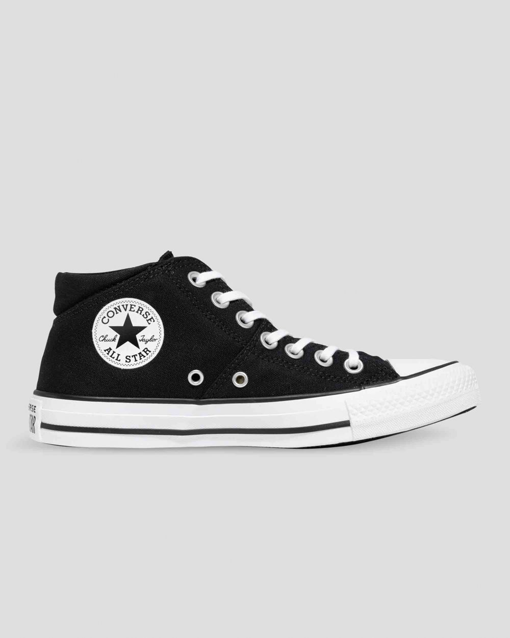 Converse Chuck Taylor All Star Madison True Faves Midtsko Dame Svarte | 1035XLUOB