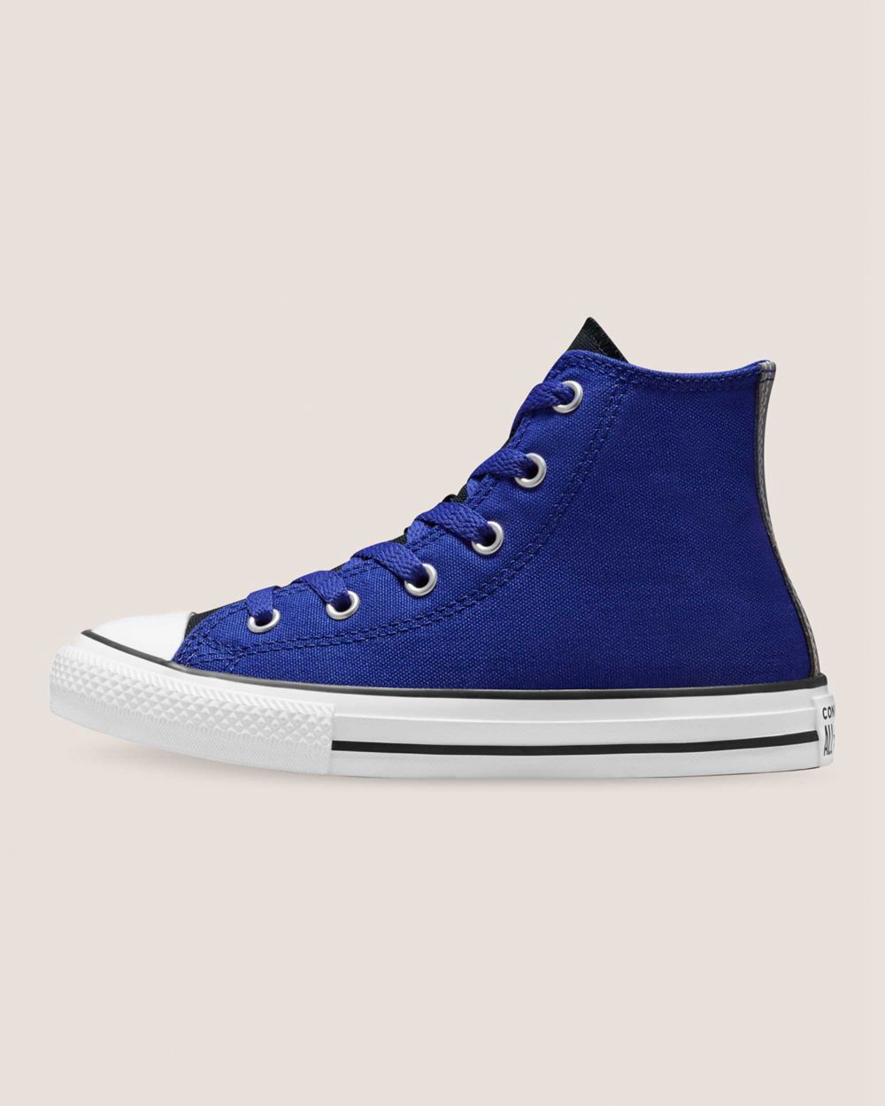 Converse Chuck Taylor All Star Reflective Junior Høye Sko Barn Blå | 8507NZIUR