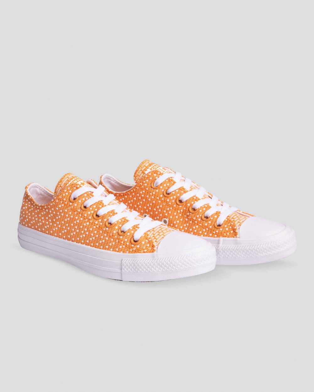 Converse Chuck Taylor All Star Reversed Stitched Lave Sko Dame Oransje | 0243FWGUD