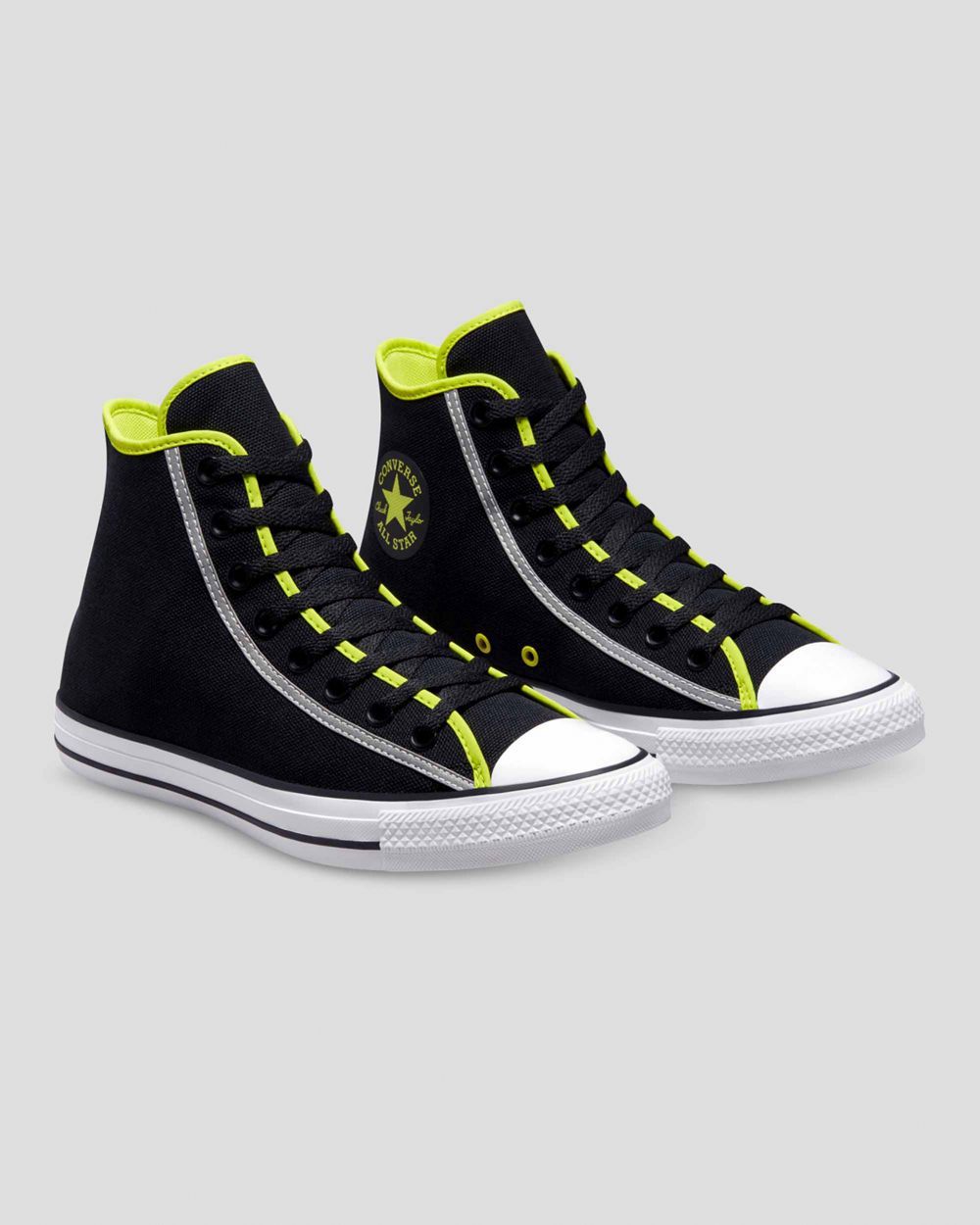 Converse Chuck Taylor All Star Street Utility Reflective Høye Sko Herre Svarte | 8013IXAST