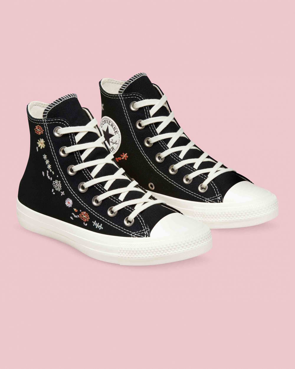 Converse Chuck Taylor All Star Things To Grow Høye Sko Dame Svarte | 1240ECTHU