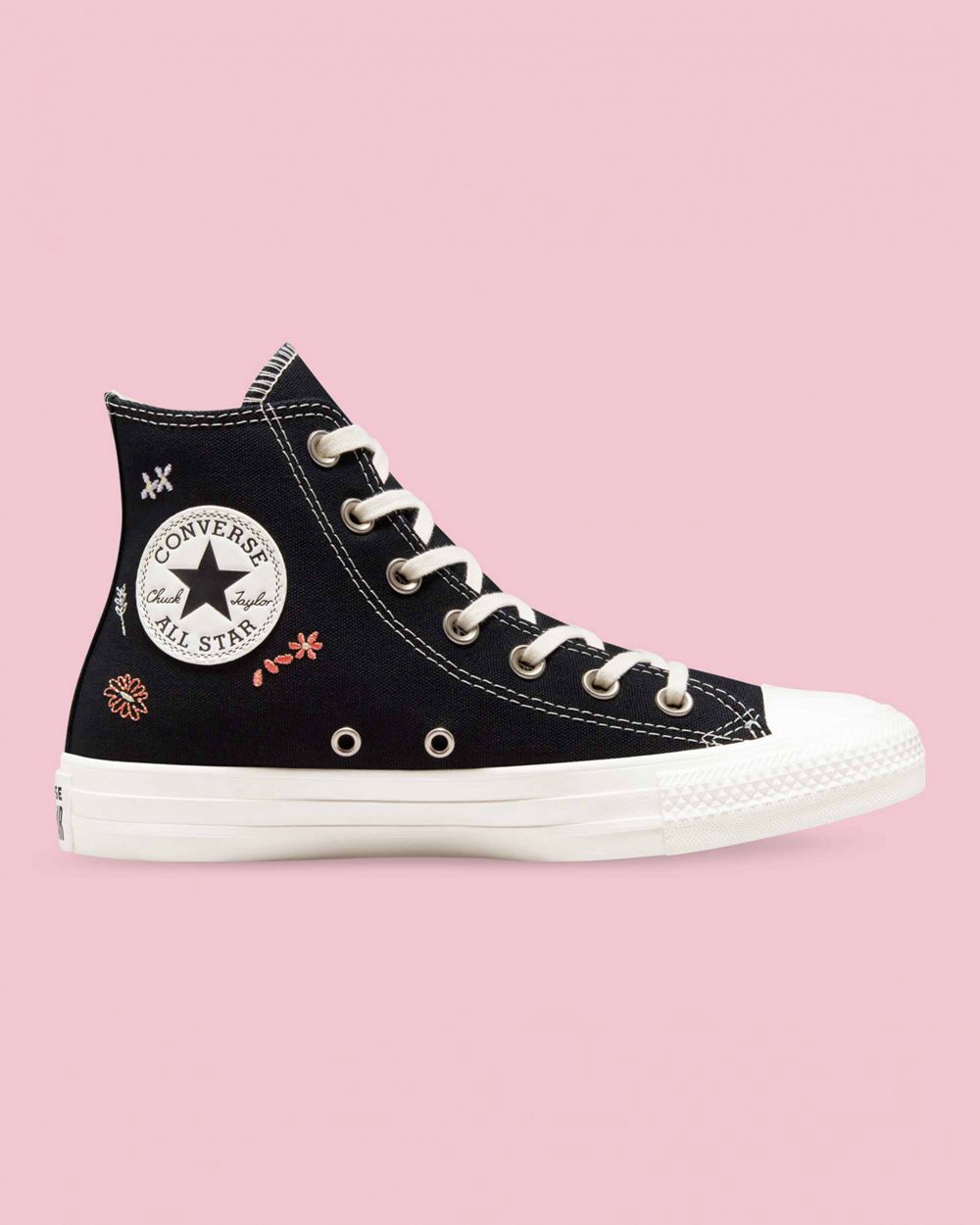 Converse Chuck Taylor All Star Things To Grow Høye Sko Dame Svarte | 1240ECTHU