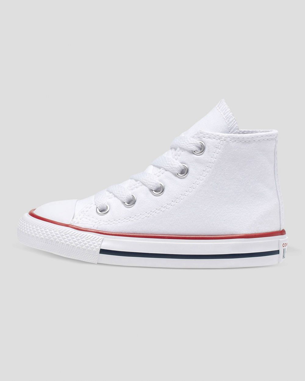 Converse Chuck Taylor All Star Toddler Høye Sko Barn Hvite | 0283MUHFG