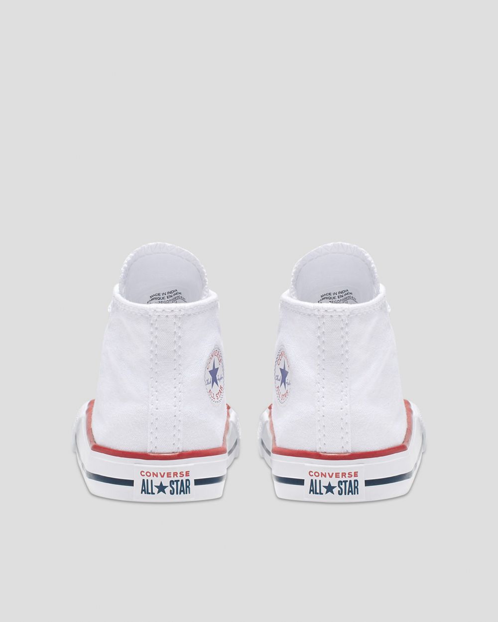 Converse Chuck Taylor All Star Toddler Høye Sko Barn Hvite | 0283MUHFG