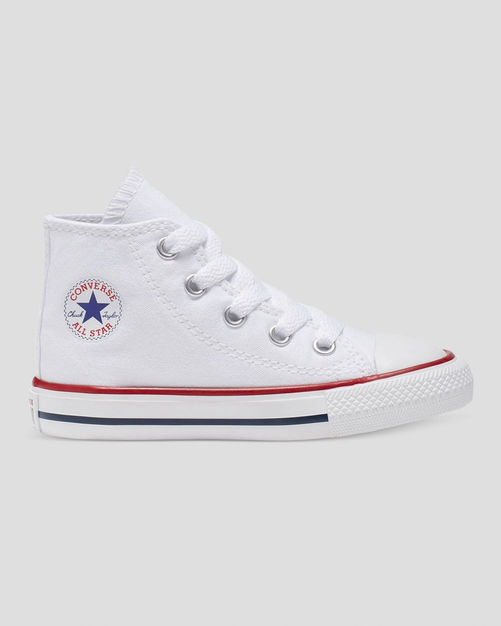 Converse Chuck Taylor All Star Toddler Høye Sko Barn Hvite | 0283MUHFG